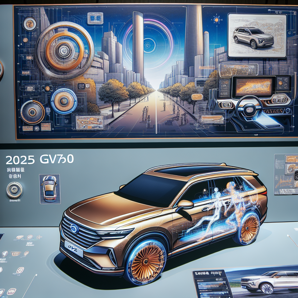 2025 GV70 정보, 하반기 출시될 페이스리프트 모델 스펙 요약
