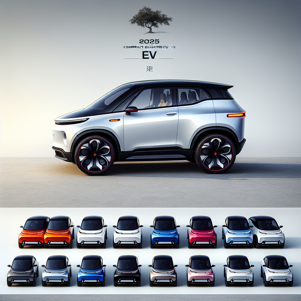 2025 EV3 포토, 초소형 SUV 전기차의 외관 및 색상 옵션 정리