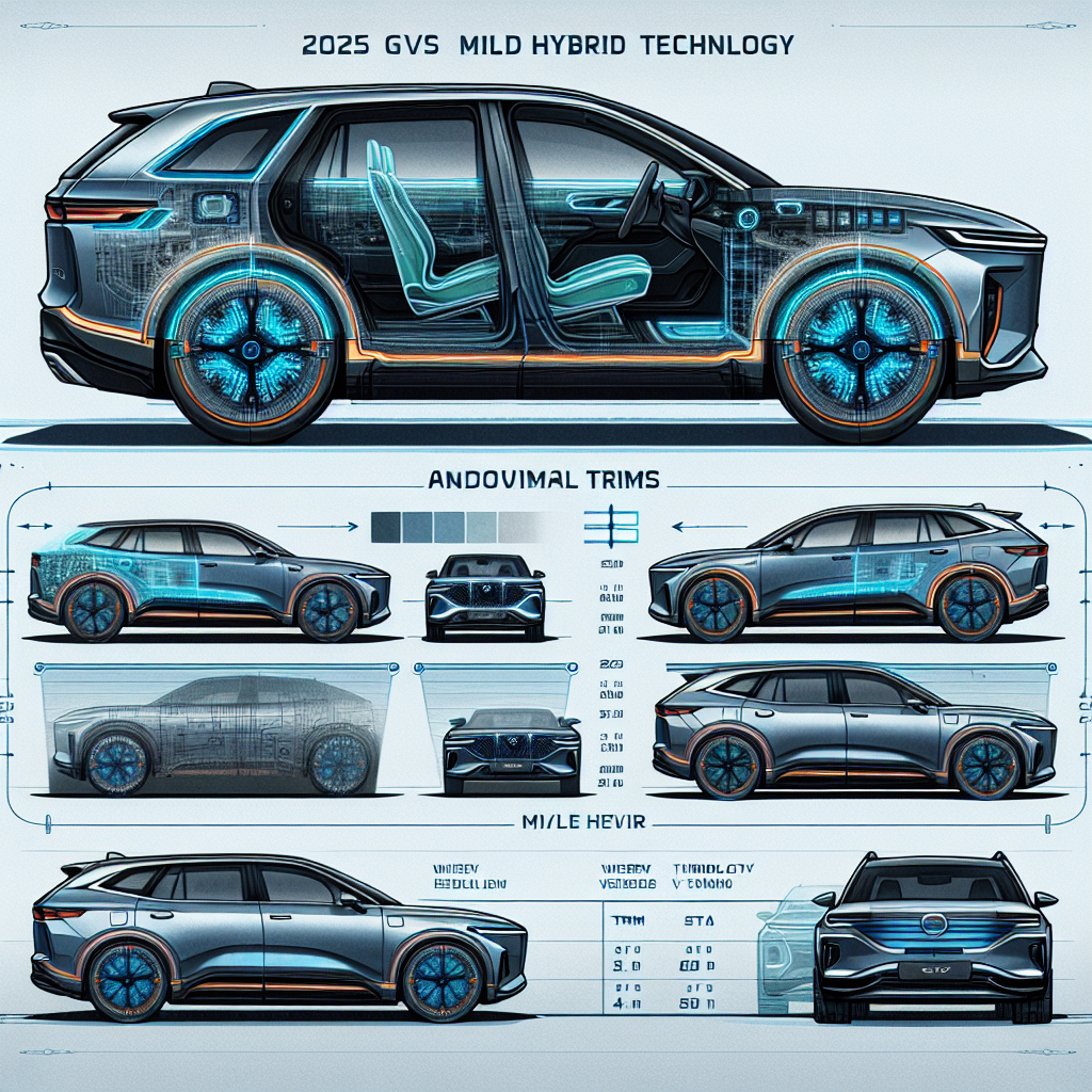 2025 GV70 제원, 마일드 하이브리드 추가된 트림별 상세 비교