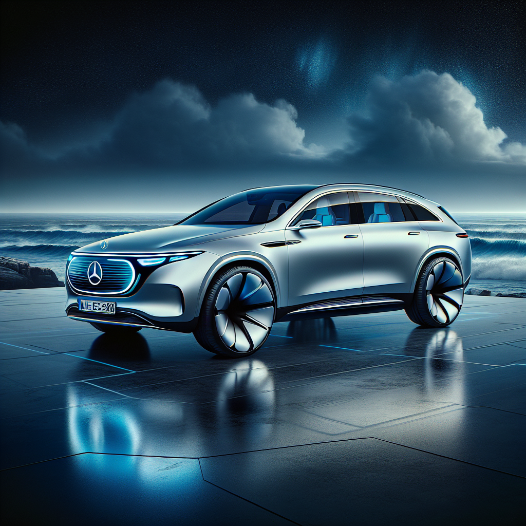 2024 메르세데스-EQ EQS SUV, 독일 전기차 플래그십의 세련된 디자인