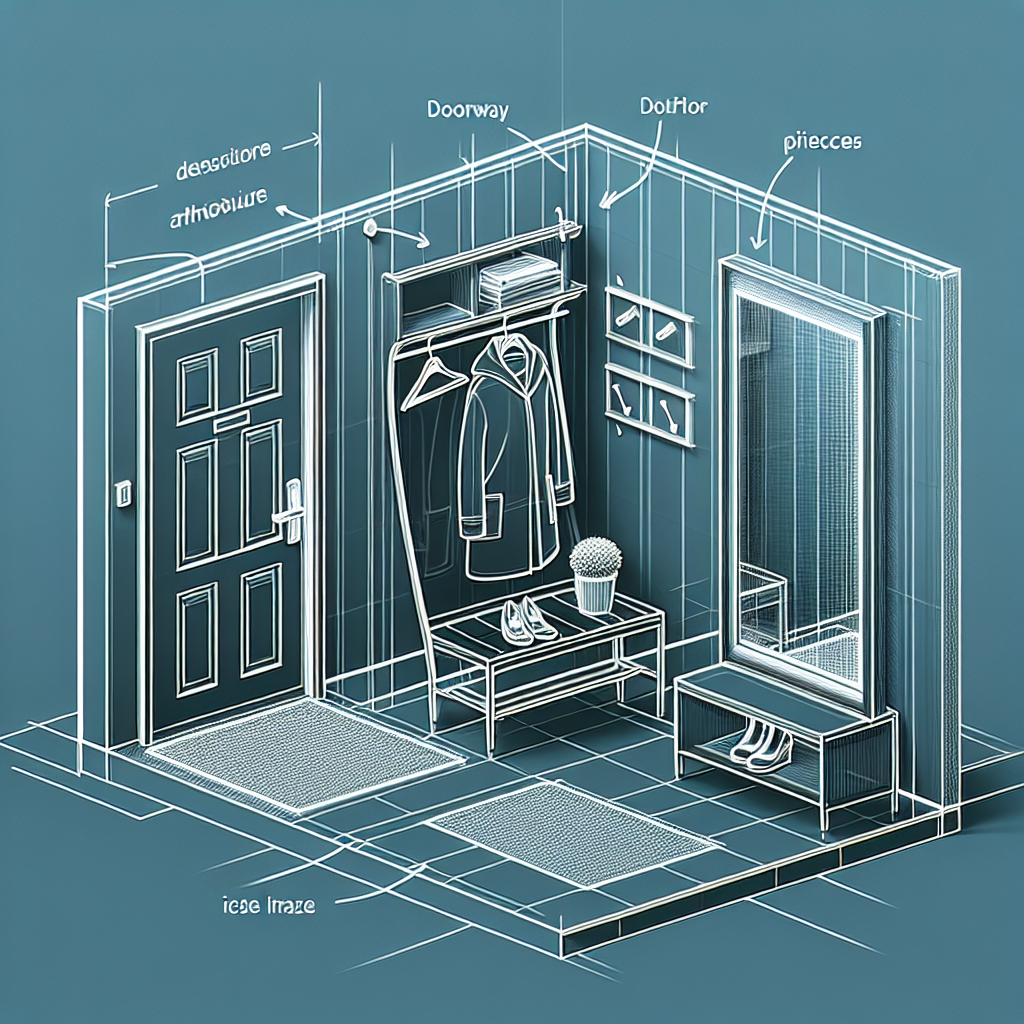 현관 거울 위치, 외출 체크 실수 줄어드는 구조