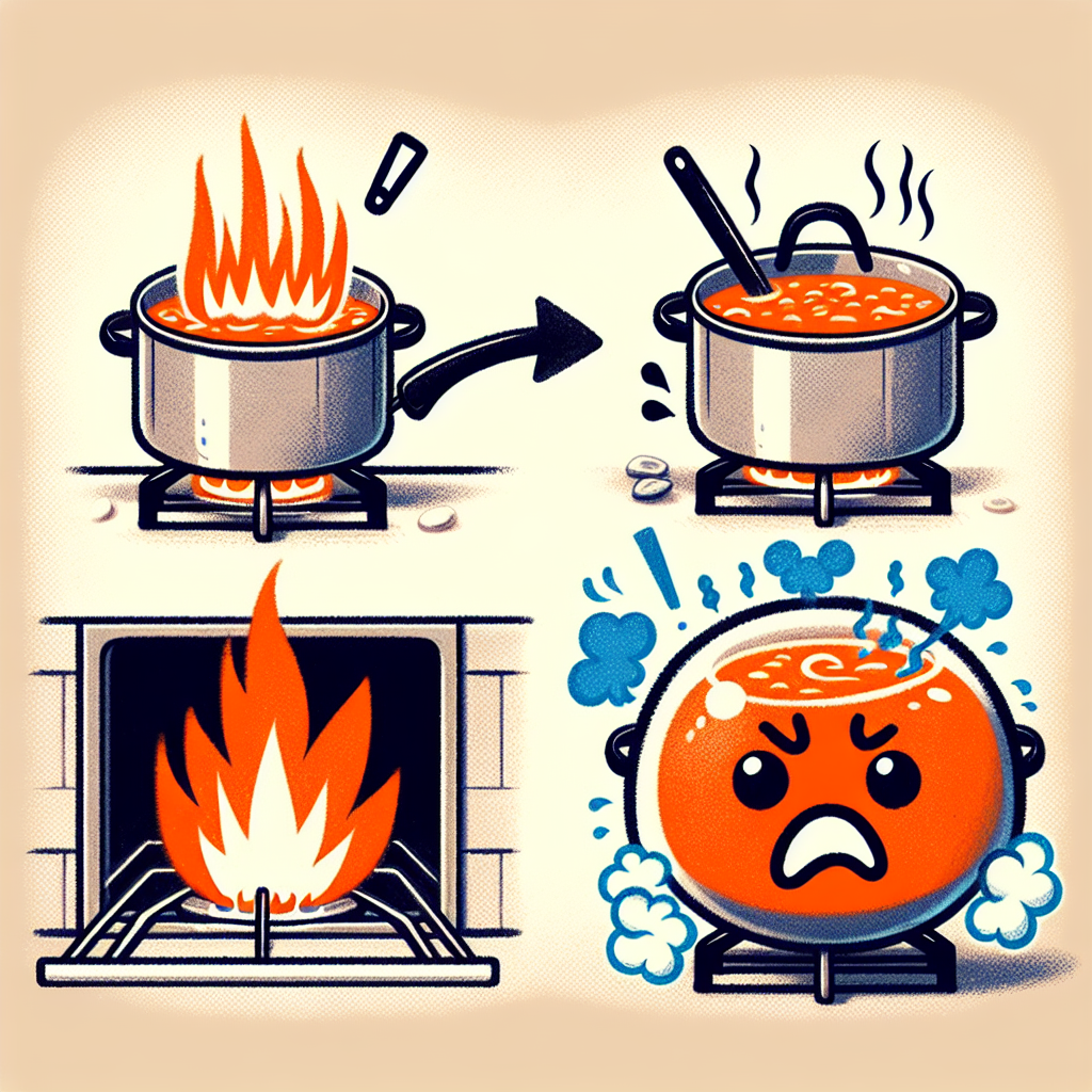 국 데울 때 불 세기, 센 불이 오히려 맛 망치는 이유