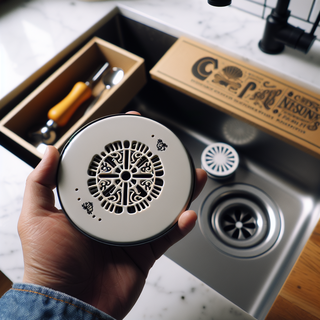 주방 배수구 덮개, 냄새 역류 막는 기본 장치