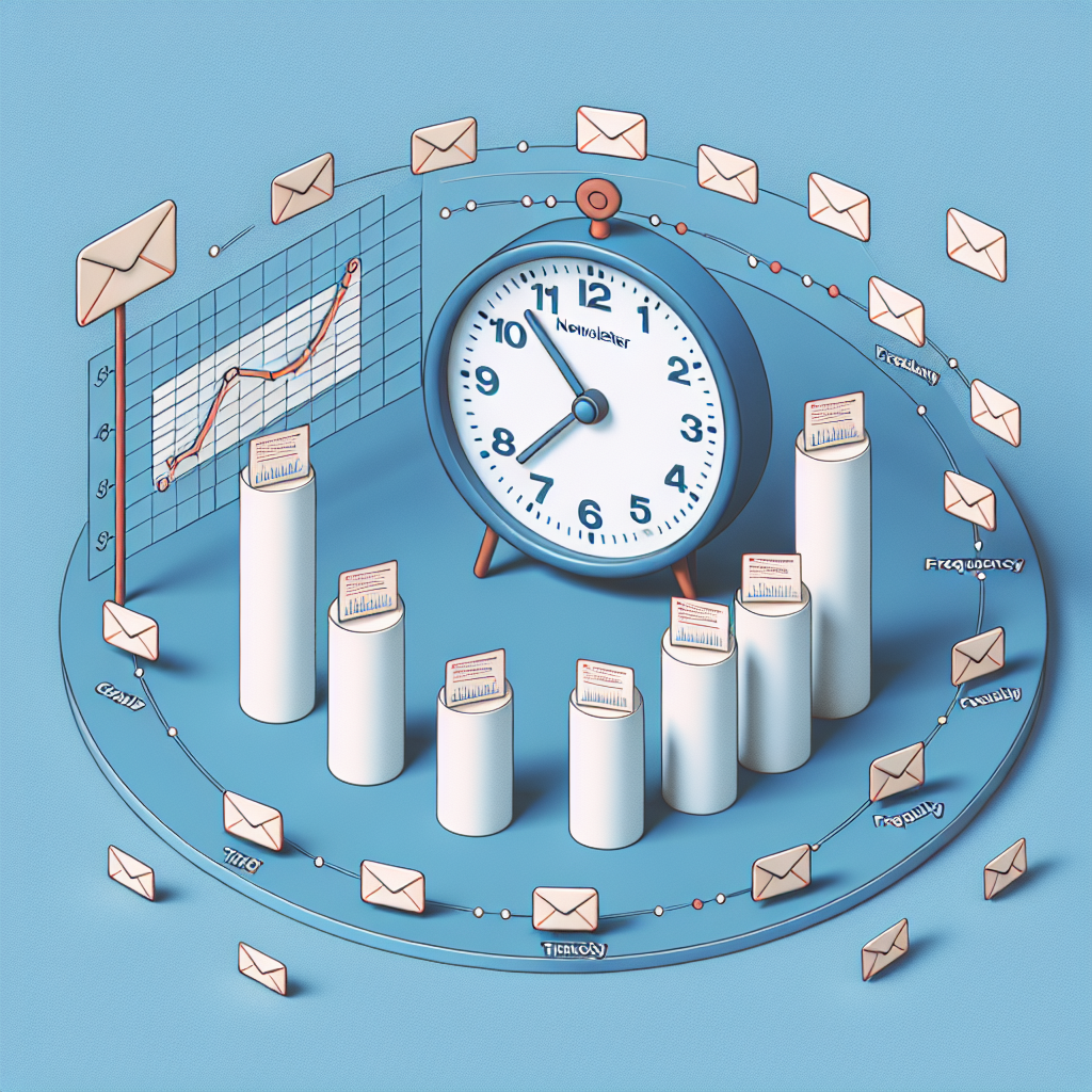 뉴스레터 전송 시기와 빈도의 중요성