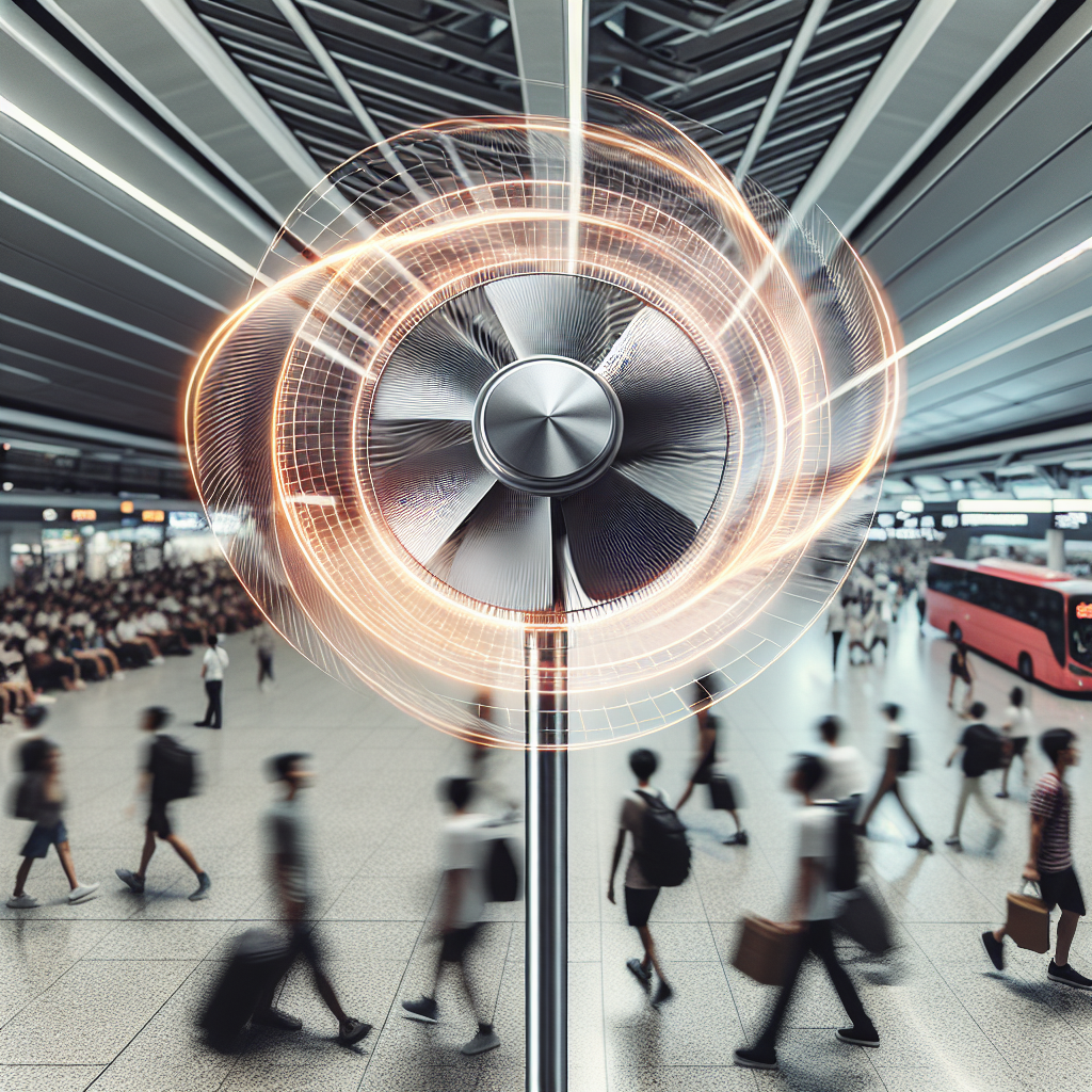 선풍기 회전 기능, 공기 순환 빨라지는 구조