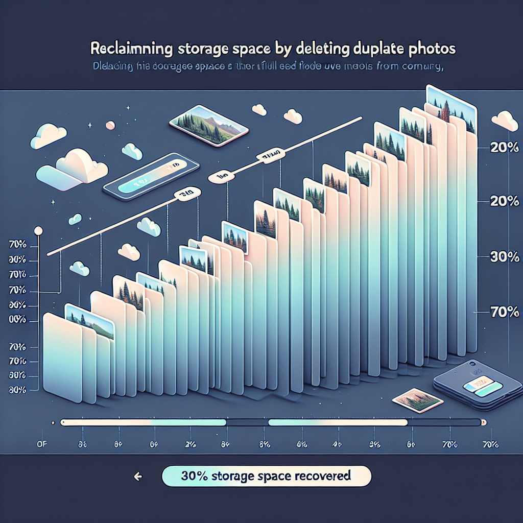 사진 중복 삭제, 저장공간 30% 확보되는 이유