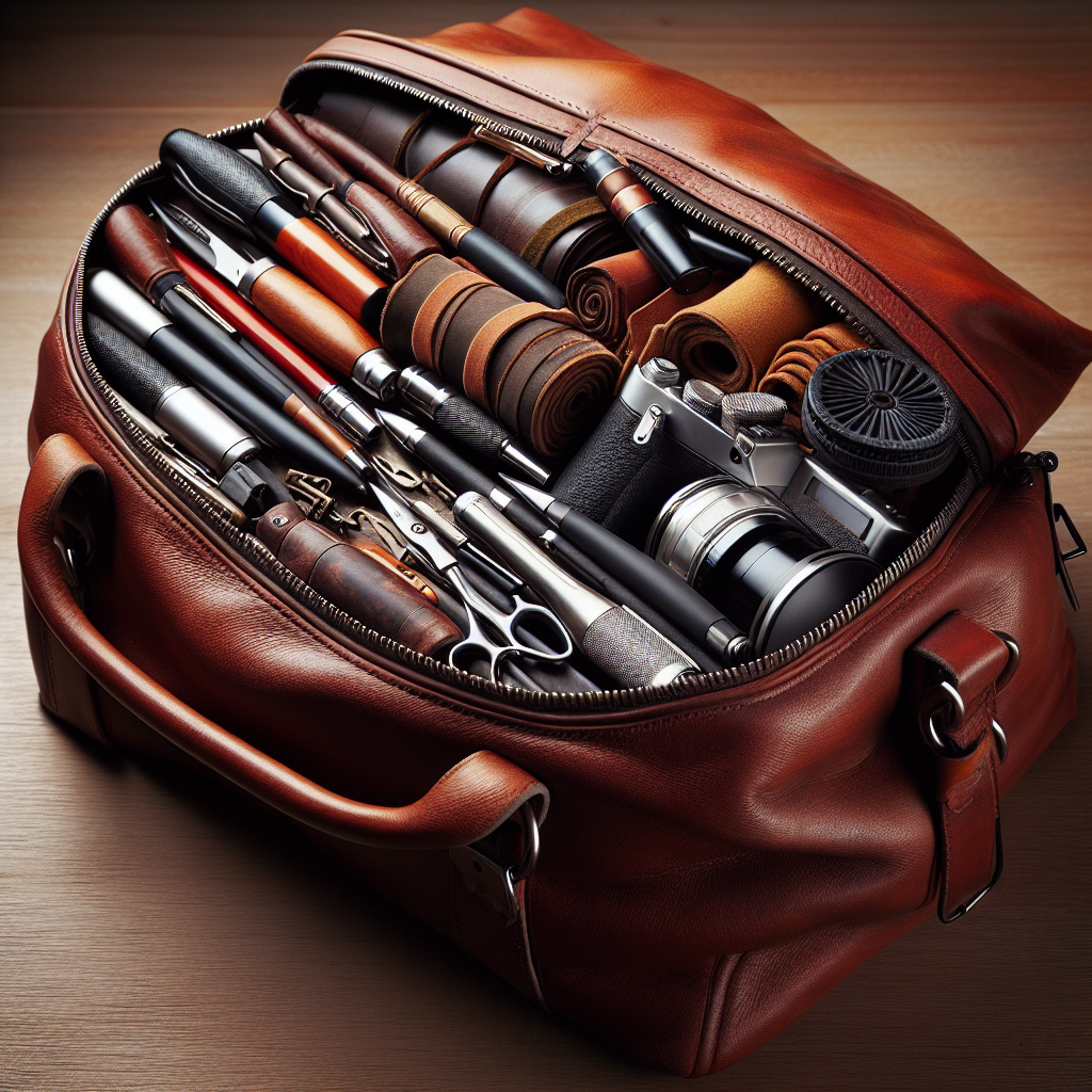 가죽 가방 속 채우기, 형태 유지되는 보관법