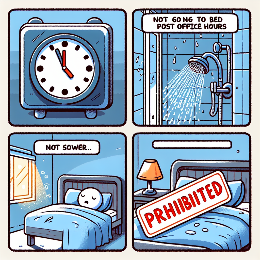 퇴근 후 샤워 타이밍, 바로 눕지 말아야 하는 이유