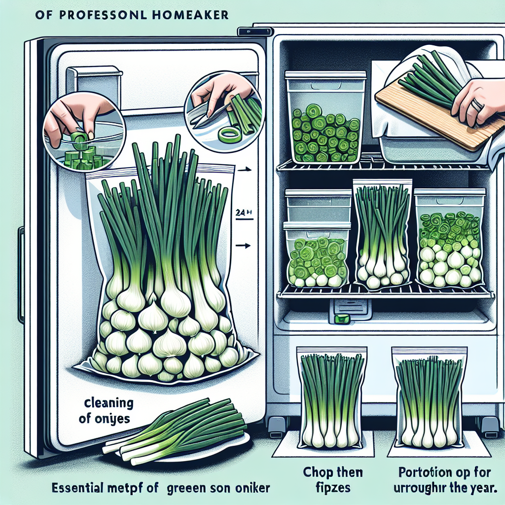 대파 냉동 보관법, 1년 내내 쓰는 프로 주부의 비밀