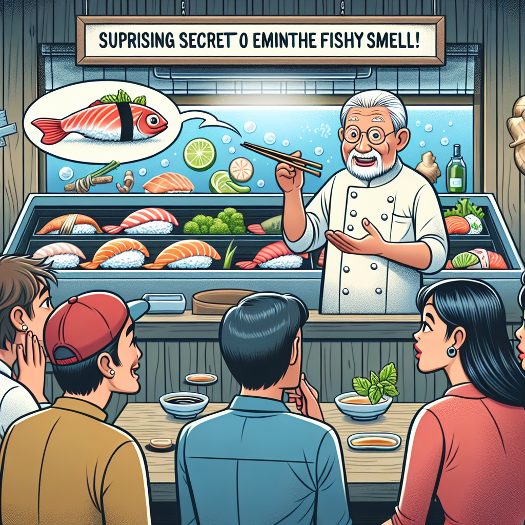 생선 비린내 제거, 횟집 사장이 공개한 충격적인 비법