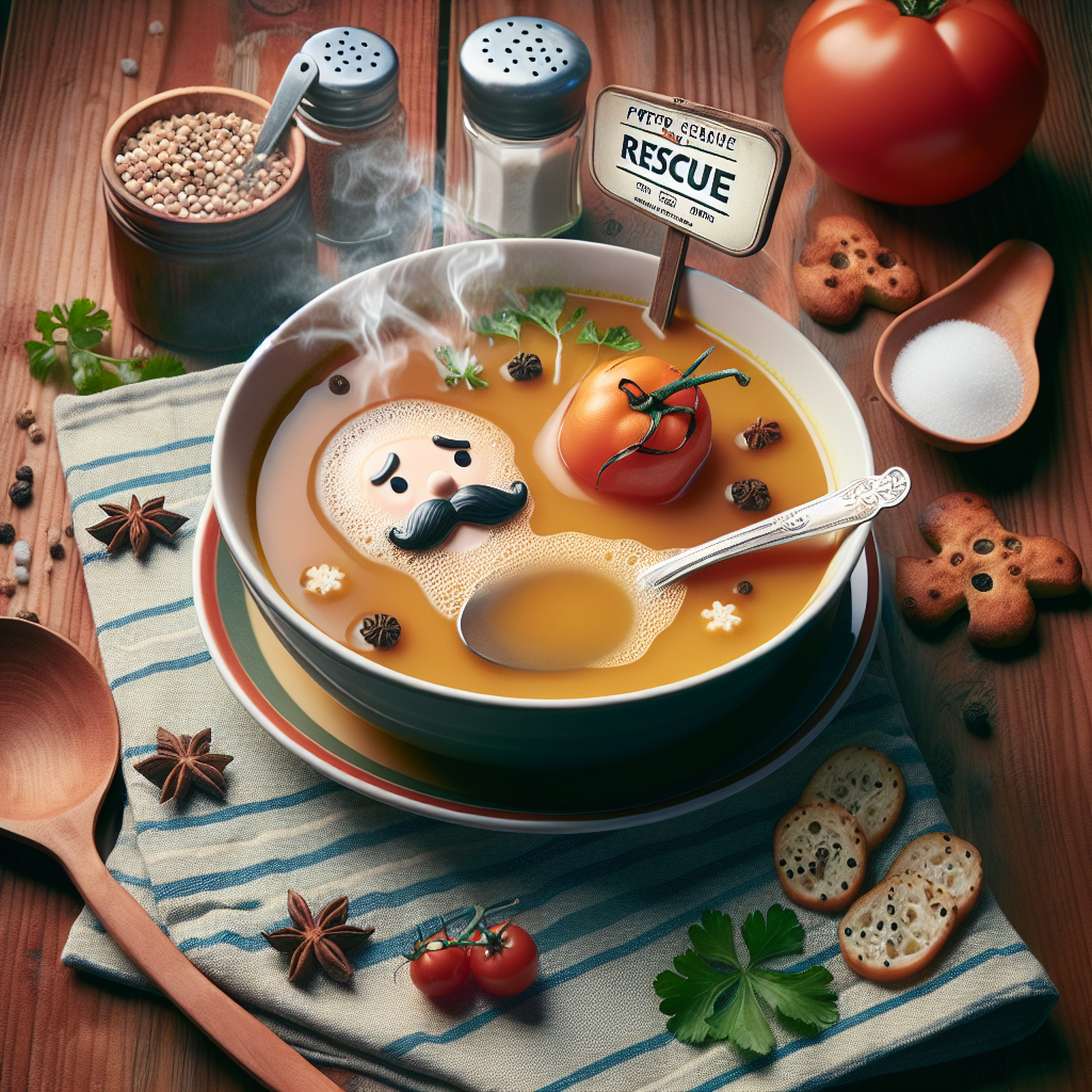 국물 간 맞추기, 망한 국이 한 방에 살아나는 응급처치