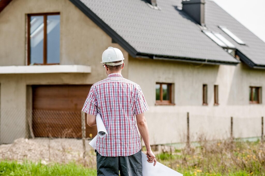 social worker visiting home for welfare assessment