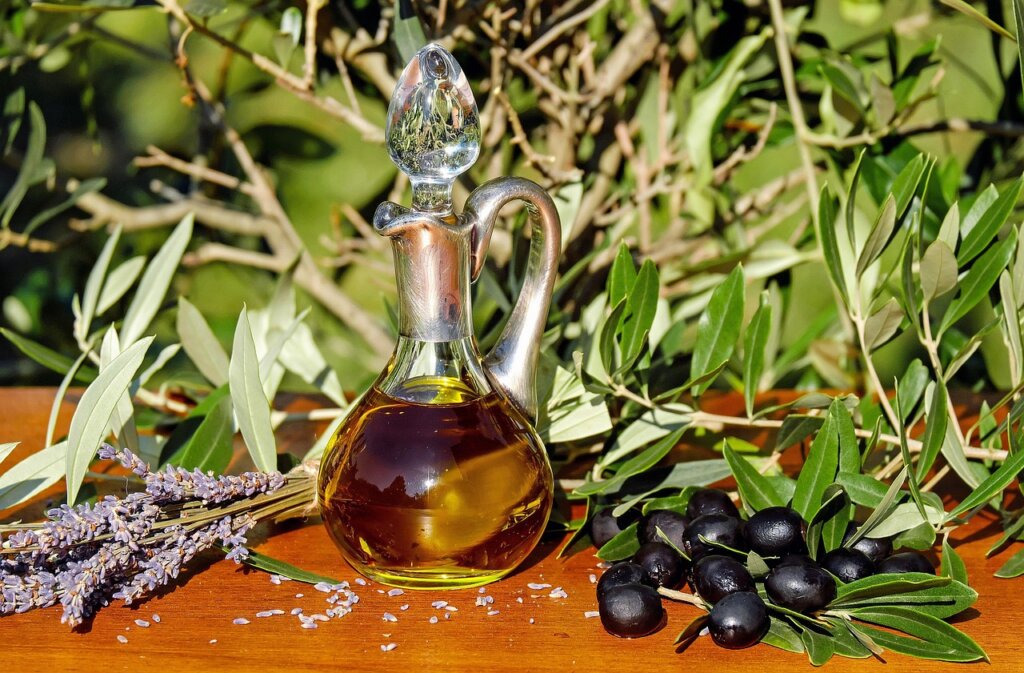used cooking oil stored in plastic PET bottle for collection